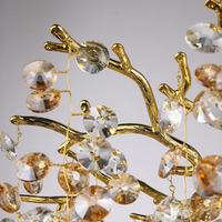 Lustre en aluminium au prix d'usine, lampe suspendue pour hôtel, hall d'accueil, restaurant, salle de banquet, couloir, lustre moderne en cristal LED