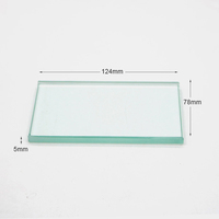 Plaques de mélange en verre pour cliniques dentaires Plaques de mélange de ciment