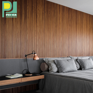 Meilleur <span class=keywords><strong>Prix</strong></span> Décoration Murale Intérieure Revêtement Intérieur en Bois Wpc - Product Image 3