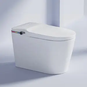 ZHONGYA Oem E520 toilette électrique à chasse automatique haut de gamme salle de bain en céramique bidet intelligent toilettes intelligentes