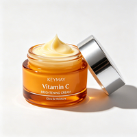 Crème Visage Éclaircissante à la Vitamine C Hydratant Facial Soin Anti-Taches Unifie le Teint Peau Lisse et Éclatante Marque Privée