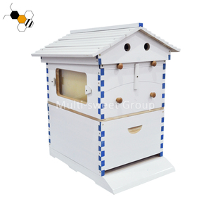 Kit de ruches à flux automatique en bois de qualité alimentaire pour l'apiculture avec 7 cadres - Product Image 2
