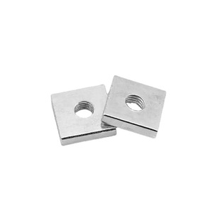 Écrous carrés en acier inoxydable pour profilés à fentes – Vente en gros usine - Product Image 1