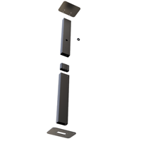 Station de recharge murale pour véhicule électrique Feyree Pièces NEV Accessoires Poste droit Compatible Wallbox Type1 Type2 Chargeur