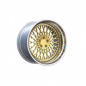 BK Custom 3 pièces forgées 5x120 5x130 roues 7J 14J conception de maille E50 jante en or pour BMW pour Porsche pour bmw pour <span class=keywords><strong>Honda</strong></span> Inch - Product Image 3