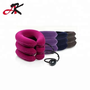 <span class=keywords><strong>Collare</strong></span> cervicale gonfiabile a <span class=keywords><strong>collo</strong></span> d'aria flanella a pressione d'aria morbida - Product Image 1