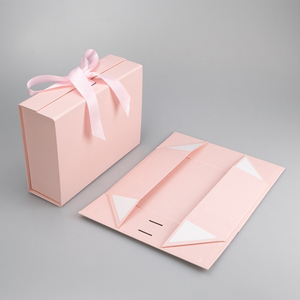 Hộp Bao Bì Giấy Từ Tính Gấp Gọn Hộp Quà Tặng Gấp Gọn Màu Nâu Tùy Chỉnh Tại Nhà Và Trên Tàu - Product Image 1