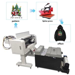 เครื่องพิมพ์ DTF ขนาด 30 ซม. เครื่องพิมพ์อิงค์เจ็ท 2 หัวพิมพ์ XP600/i3200 เครื่องพิมพ์เสื้อยืดแบบรีดร้อนพร้อมเครื่องเขย่า - Product Image 3