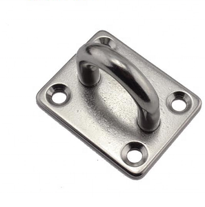 Plaque à œil carrée en acier inoxydable 304 - Product Image 1
