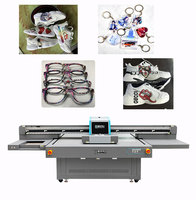 Printer UV Hybrid Flatbed HC-1612 Baru untuk Produk Kosmetik & Silikon Semi-Otomatis Garansi 1 Tahun