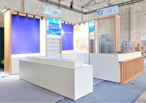 Detian Cung Cấp 20 bởi 20 tùy chỉnh xách tay modular expo đứng gỗ hiển thị trưng bày - Product Image 4