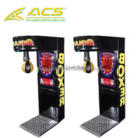 Machine de jeu d'arcade de boxe ACS Ultimate Big Punch à monnayeur avec garantie d'un an