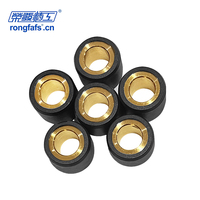Set katrol Variator Roller skuter sepeda motor, disesuaikan 18*14mm 12g tembaga untuk GY6-125 KVB plastik khusus kondisi baru