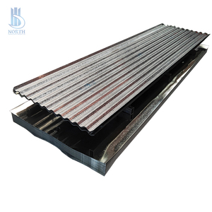 Alta calidad Az <span class=keywords><strong>550</strong></span> Acero galvanizado en caliente Tipo de costilla corrugada Color Ppgi Hoja para techos - Product Image 6