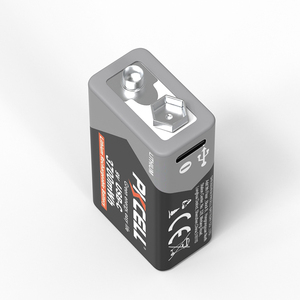 Siêu điện 9V pin USB có thể sạc lại pin lithium tùy chỉnh Type-C USB có thể sạc lại 9V pin - Product Image 4