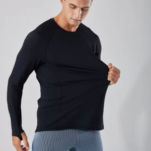 Người đàn ông của Trọng lượng nhẹ thể thao T-Shirt tùy chỉnh tập thể dục phòng tập thể dục mặc một kích thước phù hợp với tất cả các quần áo thể thao - Product Image 1