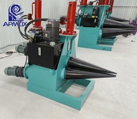 Machine de cintrage et de formage de tôles semi-automatique à cône hydraulique pour tôles d'acier inoxydable, d'acier au carbone et d'aluminium APMT