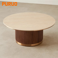 Table basse double en bois massif, style moderne et minimaliste, sur mesure, avec rangement, idéale pour hôtel, maison, villa, directement de l'usine