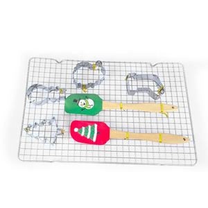 <span class=keywords><strong>Série</strong></span> saisonnière 0.6mm plaque de cuisson en acier au carbone ensemble d'ustensiles de cuisson antiadhésifs 8 pièces plaque à biscuits plateau de cuisson avec moule à biscuits - Product Image 6