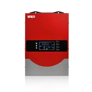 Off-Grid Dc-Ac Wall Inverter 3Kw 4Kw 5Kw 6kw Hybrid Solar Inverter 48V 24V 96V All In One Mppt Hybrid Solar Inverter