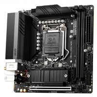 Gebrauchtes MSI H510I PRO WIFI Gaming-Mainboard mit LGA 1200 Sockel, 64GB Speicherunterstützung für Ryzen 10. und 11. Generation Intel Core