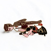 Fabricant professionnel de haute qualité dur Anime émail broche Badge populaire métal personnalisé épinglettes