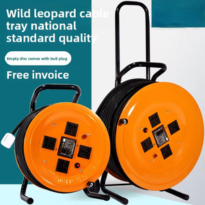 Enrouleur de câble standard national de <span class=keywords><strong>50m</strong></span> avec 220V pour équipement électrique et carte de traînée - Product Image 3