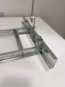 595*595mm gạch treo trần kim loại khung trần t lưới phẳng trắng chính <span class=keywords><strong>tee</strong></span> và góc tường - Product Image 5