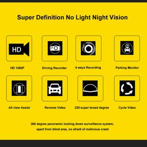Cámara de 360 Grados para Mazda CX-9, MX-5, CX-4, CX-30, CX-50, CX-5, CX-7, ATENZA, Visión 3D, Punto Ciego, Visión Envolvente, Estacionamiento, Reversa - Product Image 5