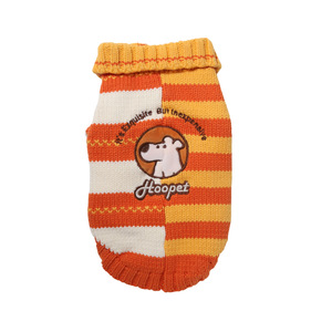 Hoopet – pull rayé à blocs de couleurs pour chiens, vêtements chauds d'hiver et d'automne, pour chiots Bichon Frise West Highland White Terrier, chats - Product Image 5