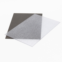Plaque solide en polycarbonate enduit UV, panneau PC solide haute résistance pour vitrage de toit de véranda
