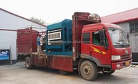 Machine de fabrication de barquettes à œufs en pulpe rotative 4*4, 2500-3000 pièces/heure, avec sécheur en briques/métal en option