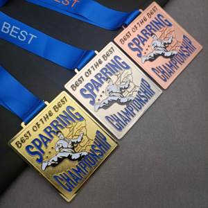 Medaglie di metallo personalizzate di alta qualità <span class=keywords><strong>oro</strong></span> <span class=keywords><strong>argento</strong></span> <span class=keywords><strong>e</strong></span> <span class=keywords><strong>bronzo</strong></span> premi con cordino - Product Image 3