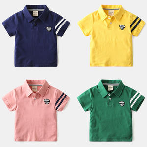 Vente en gros de t-shirts pour enfants, logo personnalisé, t-shirts vierges de haute qualité pour garçons, fabrication OEM en Chine - Product Image 4