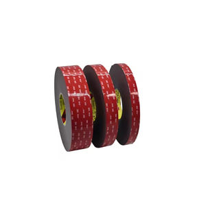 Cinta Adhesiva de Doble Cara 3M VHB Negra y Roja, Cinta de Espuma Resistente al Agua, Adecuada para Decoración con Tiras de Luces LED - Product Image 4