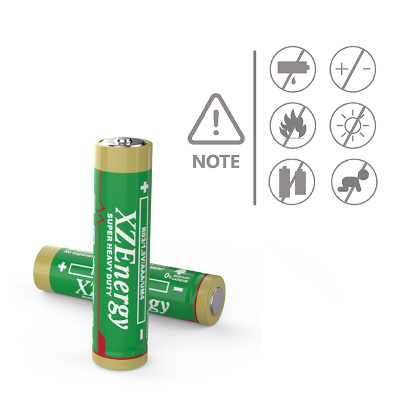 XZ Energy Carbon Zinc Batteries - Reliable 1.5V AAA Power