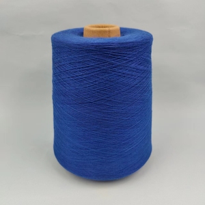 Giá nhà máy Sợi Acrylic 100% 21S nhuộm màu xanh đậm và sợi len Acrylic nguyên chất pha trộn để đan - Product Image 1