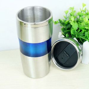 Taza de Acero Inoxidable a Prueba de Fugas, para Oficina - Product Image 1