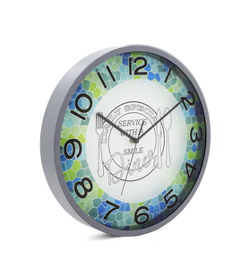 Luminous <b>Led</b> Night Light Wall <b>Clock</b> Silent No Ticking Lighted Wall <b>Clock</b> with Smart Sensor in Low and Bright Light - Product Image 1