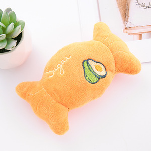 Nouveau <span class=keywords><strong>jouet</strong></span> à mâcher <span class=keywords><strong>pour</strong></span> <span class=keywords><strong>chien</strong></span> en peluche multicolore en forme de bonbon, <span class=keywords><strong>jouet</strong></span> couineur doux <span class=keywords><strong>pour</strong></span> le nettoyage des dents et le soulagement de l'ennui du <span class=keywords><strong>chien</strong></span> - Product Image 4