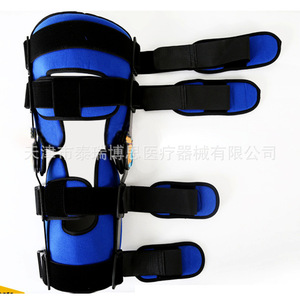 Attelle de genou réglable Rush To The Rescue, bleue, pour la fixation articulaire et le soutien des membres inférieurs - Product Image 3