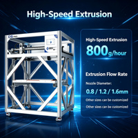 Imprimante 3D industrielle de grande précision AXMpro1014-10 1400x1000x1000mm FFF pour la fabrication et le prototypage