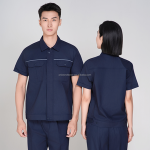 OEM Factory Supply <strong>Custom</strong> Logo Breathable Plus Size Workwear Design Printing Business Uniform Unisex Anti-Wrinkle CE - Product Image 6