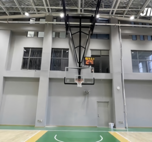 Hệ thống Vòng bóng rổ gấp treo điện được chứng nhận FIBA cao cấp - Product Image 6