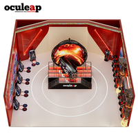 Bermuda 12D Dome Theater 2026 Nouveau simulateur de vol 3D 5D 7D 9D immersif à 360° pour intérieur, personnalisable, avec 8/16 sièges, cinéma dôme volant