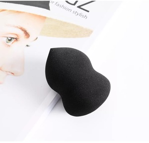 Popular forma de gota de agua y calabaza, hojaldre de muchos colores para maquillaje, logotipo personalizado, bolsa Opp + esponja Triangular de cartón 200 - Product Image 6