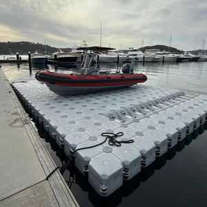 Système de levage de bateau flottant modulaire en plastique facile à assembler, plateforme de quai sec, quai pour jet-ski, quai pour <span class=keywords><strong>voiture</strong></span>, ponton en HDPE - Product Image 6