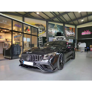 Nuovo Spoiler Anteriore in Fibra di Carbonio per Classe S Coupé <span class=keywords><strong>C217</strong></span> (2018+) Parte di Aggiornamento di Car m Carbon - Product Image 5