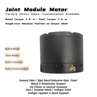 Servomotor metálico DAMIAO DMG4310 para robots domésticos y embarcaciones, con brazo de reducción planetaria FOC, doble codificador y articulación CAN