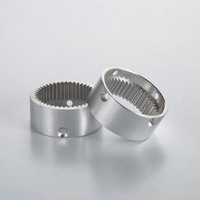 Engrenage interne usiné CNC de haute précision ISO9001 TS16949 pour pièces de transmission, cylindrique en acier inoxydable pour robot